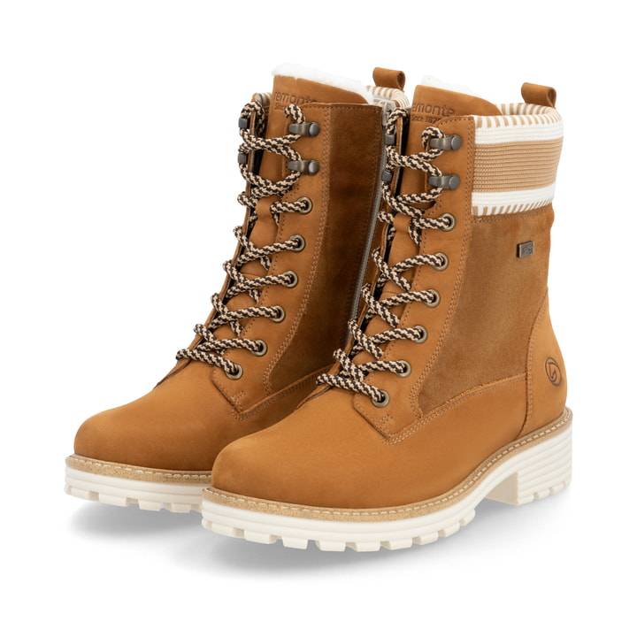Remonte Artikelnummer D0W77-22 remonte Damen Schnürstiefel kupfer Exklusivangebot