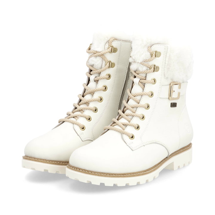 Remonte Artikelnummer D8481-80 remonte Damen Schnürstiefel macchiatoweiß Preisnachlass