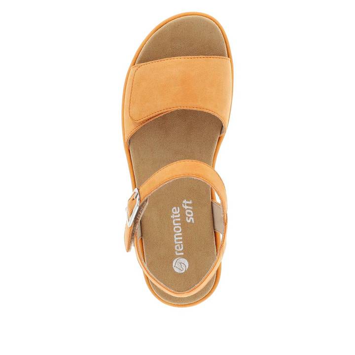 Remonte Artikelnummer D1N50-38 remonte Damen Riemchensandalen safranorange Black Friday