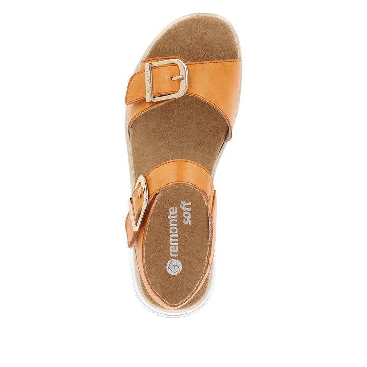Remonte Artikelnummer D1J51-38 remonte Damen Riemchensandalen safranorange Muttertagsangebot