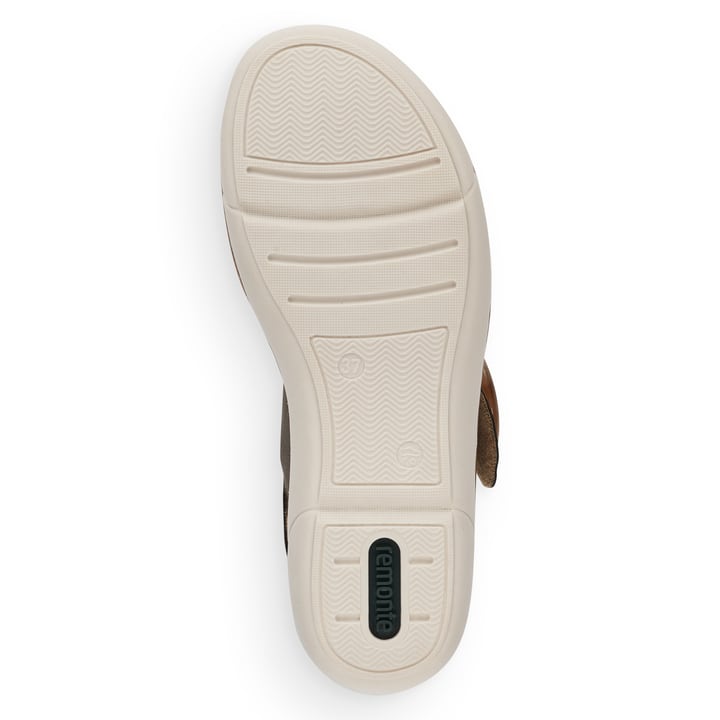 Remonte Artikelnummer R6853-54 remonte Damen Riemchensandalen olivgrün-altweiß Vatertagsangebot