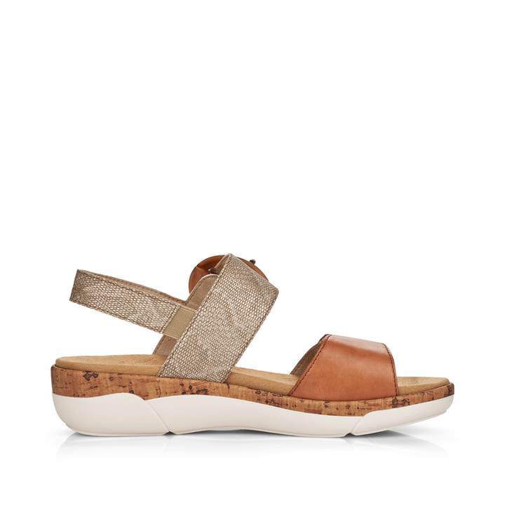 Remonte Artikelnummer R6853-90 remonte Damen Riemchensandalen karamellbraun Valentinstagsangebot