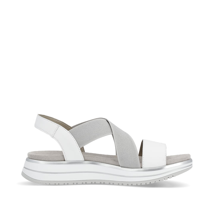 Remonte Artikelnummer D1J50-80 remonte Damen Riemchensandalen graphitgrau-reinweiß Top Angebot