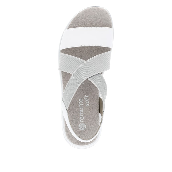 Remonte Artikelnummer D1J50-80 remonte Damen Riemchensandalen graphitgrau-reinweiß Top Angebot