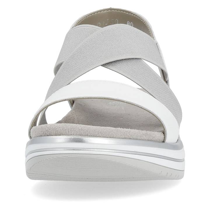 Remonte Artikelnummer D1J50-80 remonte Damen Riemchensandalen graphitgrau-reinweiß Top Angebot