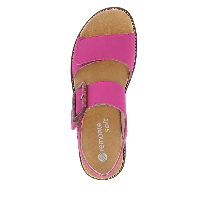 Remonte Artikelnummer D2067-31 remonte Damen Riemchensandalen magenta Große Rabatte