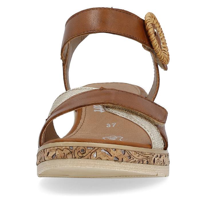 Remonte Artikelnummer D3067-24 remonte Damen Keilsandaletten nougatbraun Kauf eins, bekomm eins gratis