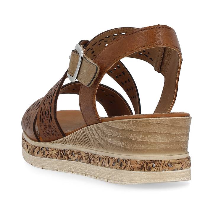 Remonte Artikelnummer D3069-24 remonte Damen Keilsandaletten kastanienbraun Tägliche Deals