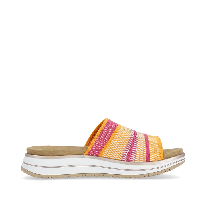 Remonte Artikelnummer D1J54-68 remonte Damen Pantoletten pink-mangogelb Bis zu 60% Rabatt