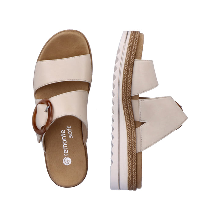Remonte Artikelnummer D0Q51-80 remonte Damen Pantoletten vanillebeige Bis zu 65% Rabatt