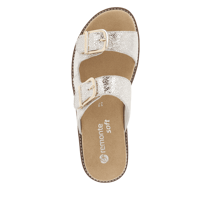 Remonte Artikelnummer D2070-90 remonte Damen Pantoletten metallic Nur für heute