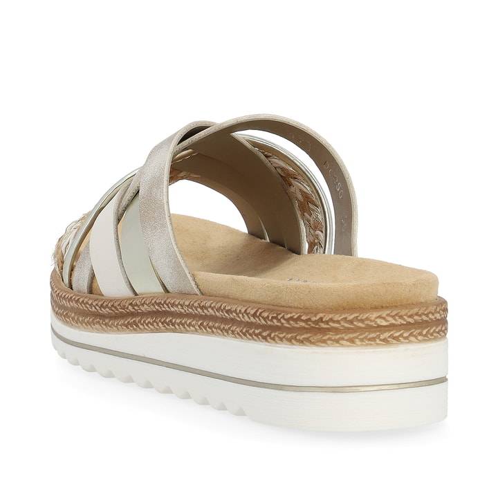 Remonte Artikelnummer D0Q50-90 remonte Damen Pantoletten champagner-metallic Riesige Rabatte