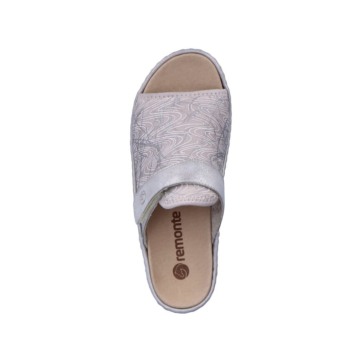 Remonte Artikelnummer D7664-40 remonte Damen Pantoletten silber-grau Kostenloser Versand international