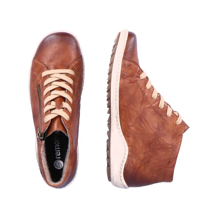 Remonte Artikelnummer R1470-22 remonte Damen Schnürschuhe karamellbraun Online