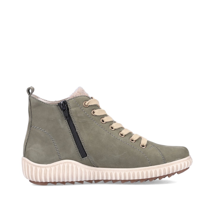 Remonte Artikelnummer R8270-54 remonte Damen Schnürschuhe khakigrün Outlet