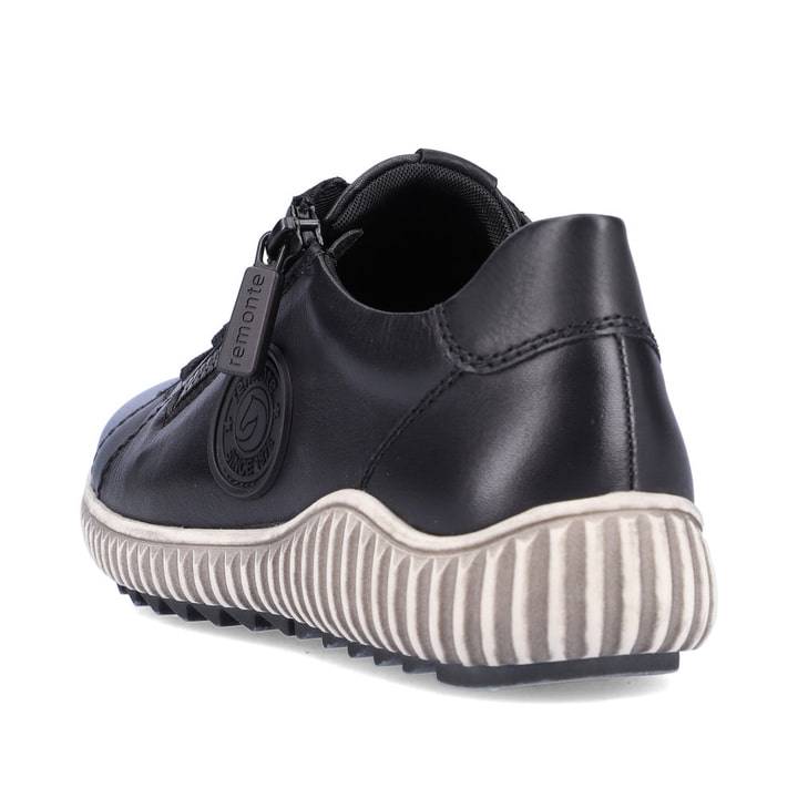 Remonte Artikelnummer R8201-01 remonte Damen Schnürschuhe asphaltschwarz Auslauf