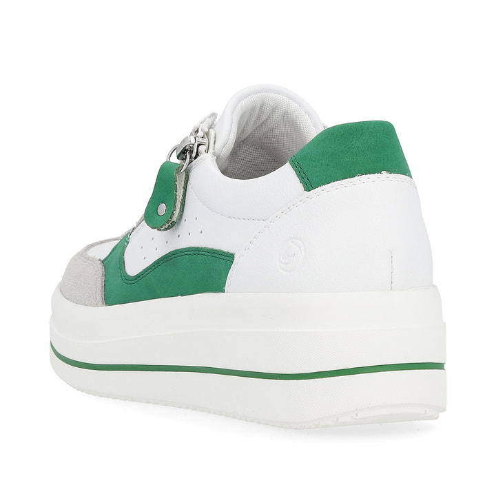 Remonte Artikelnummer D1C00-80 remonte Damen Sneaker smaragdgrün-schneeweiß Hotsell