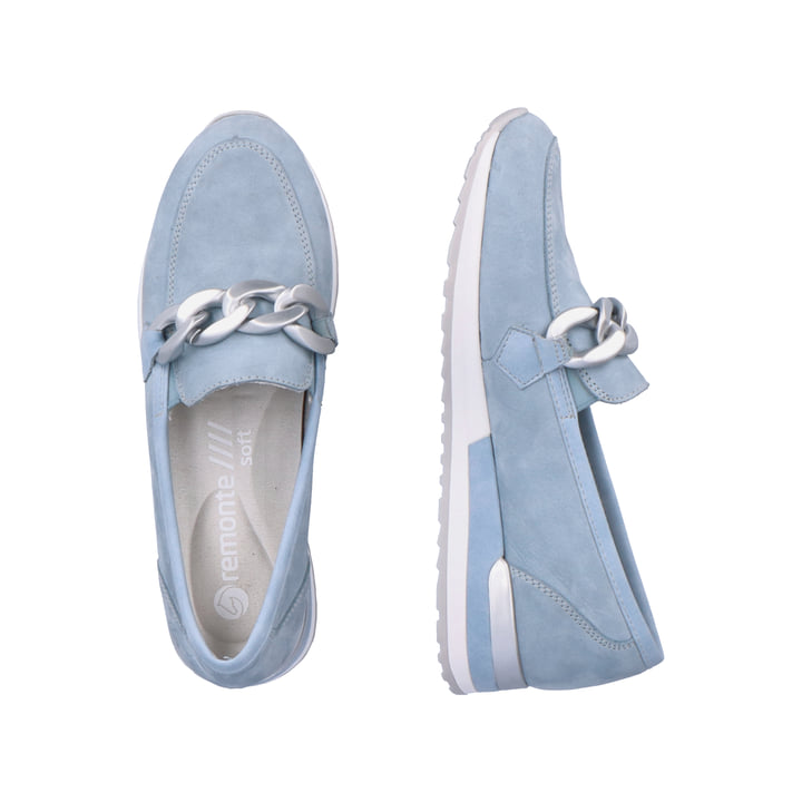 Remonte Artikelnummer R2544-10 remonte Damen Loafers himmelblau Günstiger Verkauf