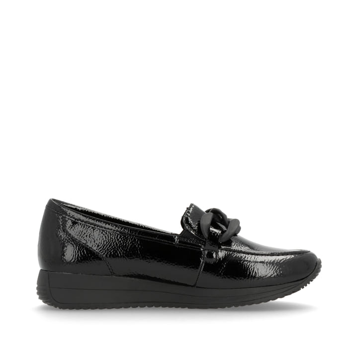 Remonte Artikelnummer D0H10-00 remonte Damen Loafers glanzschwarz Kostenloser Versand