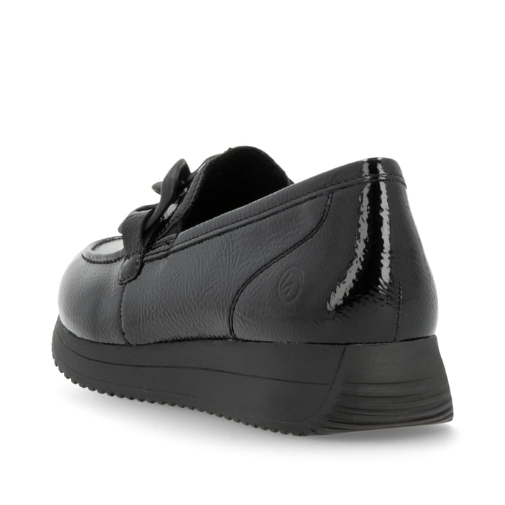 Remonte Artikelnummer D0H10-00 remonte Damen Loafers glanzschwarz Kostenloser Versand
