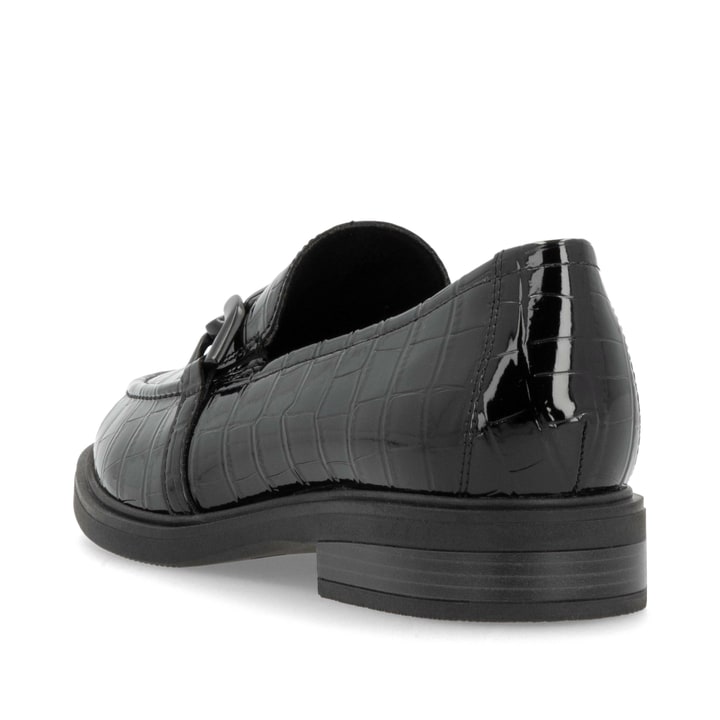 Remonte Artikelnummer D1U00-00 remonte Damen Loafers glanzschwarz Fabrik Onlineshop