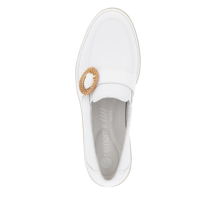 Remonte Artikelnummer D1H00-80 remonte Damen Loafers frostweiß Online Shopping