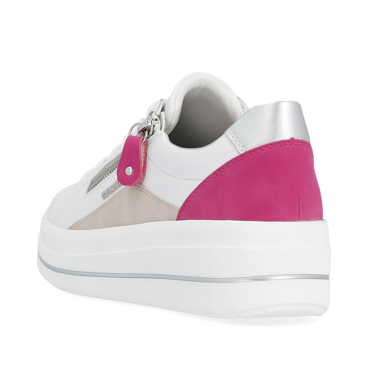 Remonte Artikelnummer D1C01-80 remonte Damen Sneaker kristallweiß-magenta Exklusivangebot