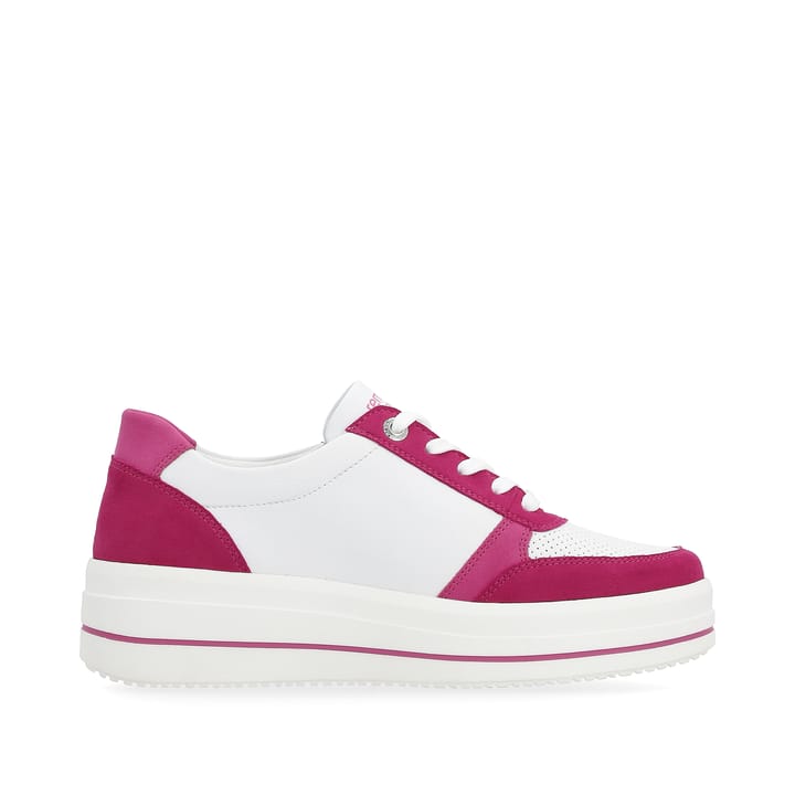 Remonte Artikelnummer D1C00-81 remonte Damen Sneaker fuchsia-schneeweiß Preisnachlass