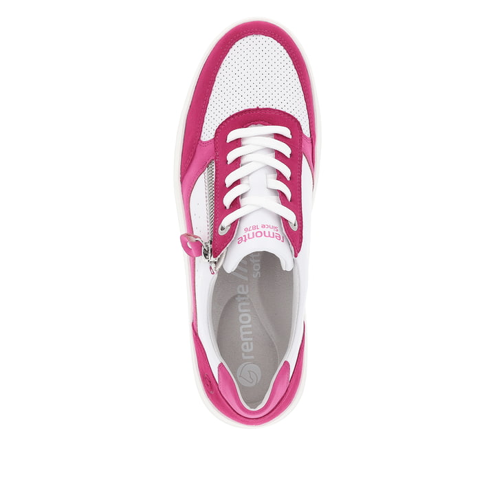 Remonte Artikelnummer D1C00-81 remonte Damen Sneaker fuchsia-schneeweiß Preisnachlass