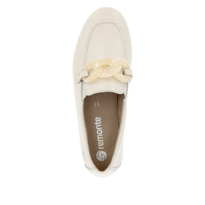 Remonte Artikelnummer D0K00-80 remonte Damen Loafers macciatoweiß Osterangebot
