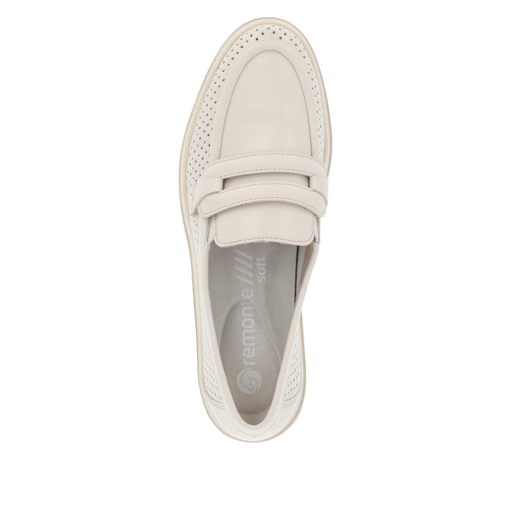 Remonte Artikelnummer D1H03-60 remonte Damen Loafers vanillebeige Valentinstagsangebot