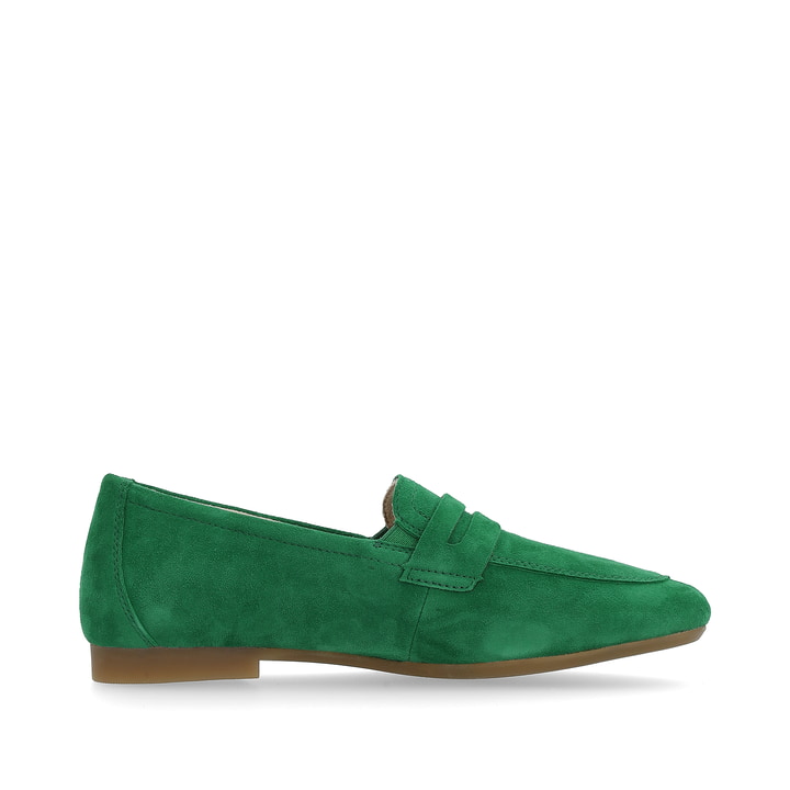 Remonte Artikelnummer D0K02-52 remonte Damen Loafers smaragdgrün Jubiläumsangebot