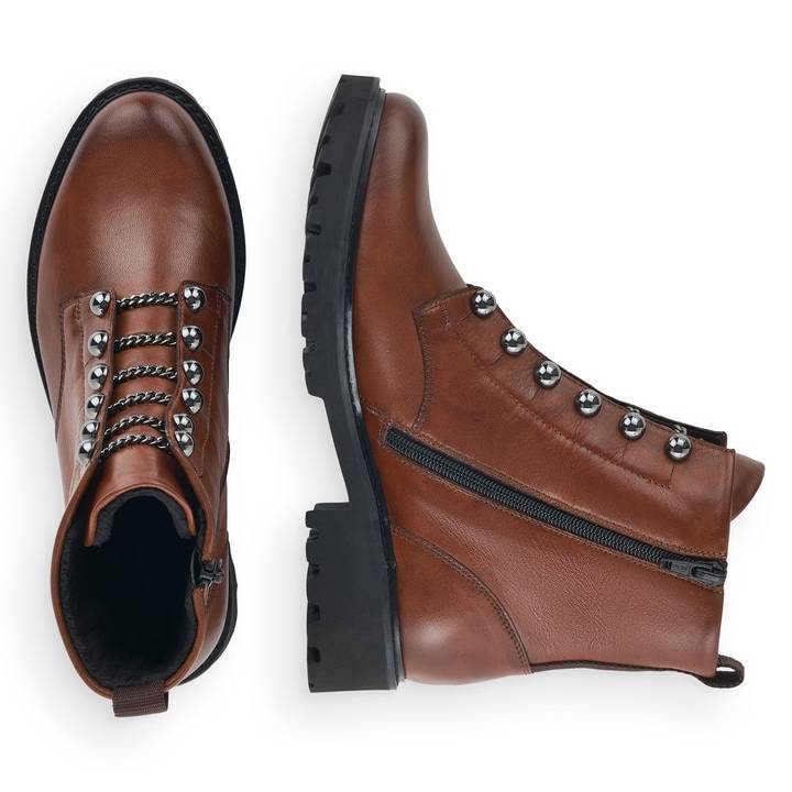 Remonte Artikelnummer D8670-22 remonte Damen Biker Boots karamellbraun Neueste Mode
