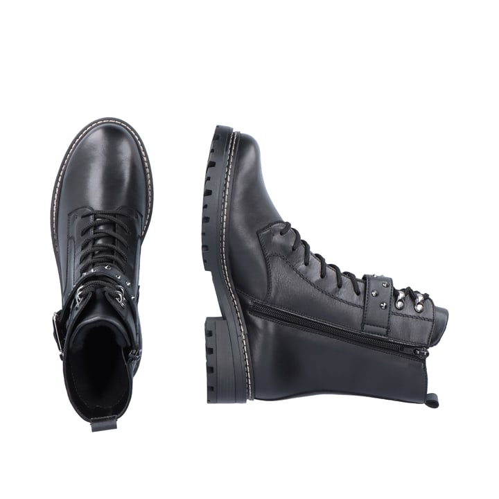 Remonte Artikelnummer D0B73-01 remonte Damen Biker Boots tiefschwarz Räumungsverkauf