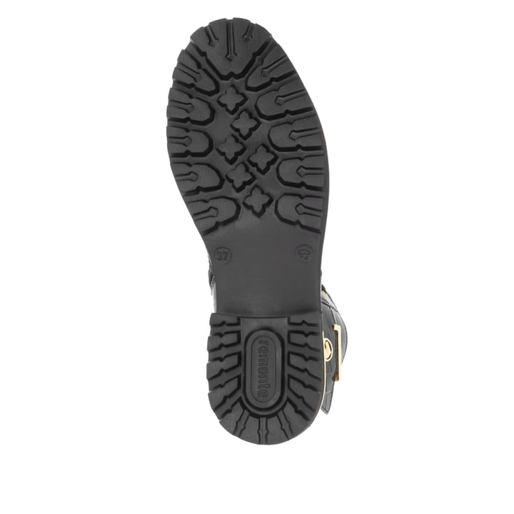 Remonte Artikelnummer D8683-00 remonte Damen Schnürstiefel lackschwarz VIP-Rabatte
