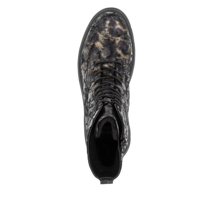 Remonte Artikelnummer D1W72-03 remonte Damen Schnürstiefel tiefschwarz-holzbraun Tiefpreis