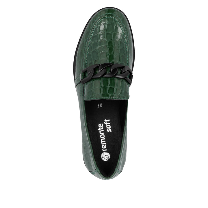 Remonte Artikelnummer D1U00-54 remonte Damen Loafers grasgrün Begrenzte Freigabe