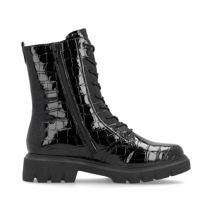 Remonte Artikelnummer D1W72-02 remonte Damen Schnürstiefel glanzschwarz JETZT KAUFEN