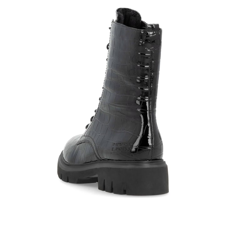 Remonte Artikelnummer D1W72-02 remonte Damen Schnürstiefel glanzschwarz JETZT KAUFEN
