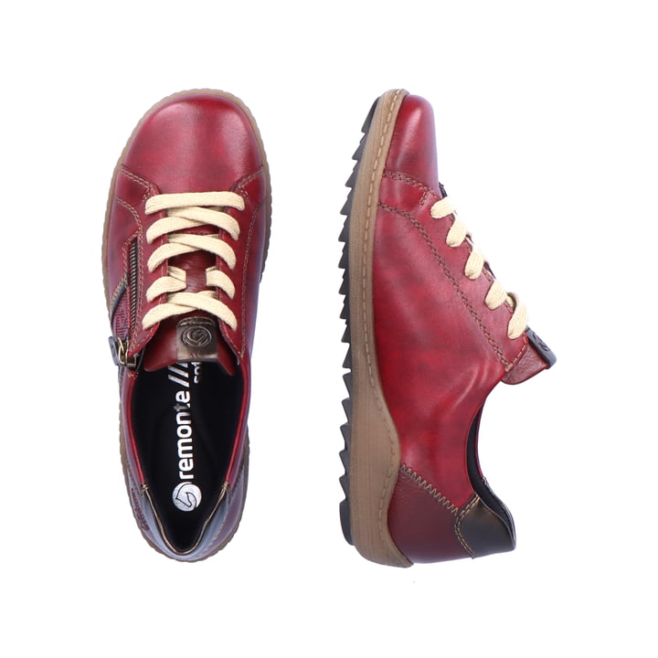 Remonte Artikelnummer R1426-35 remonte Damen Schnürschuhe himbeerrot Zeitbegrenzte Promotion