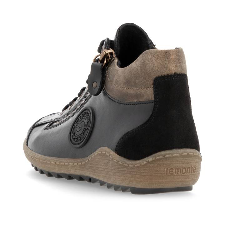 Remonte Artikelnummer R1477-03 remonte Damen Schnürschuhe stahlschwarz Nur für heute