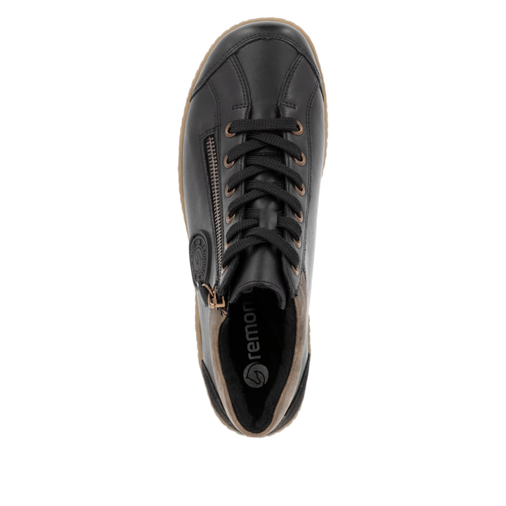 Remonte Artikelnummer R1477-03 remonte Damen Schnürschuhe stahlschwarz Nur für heute
