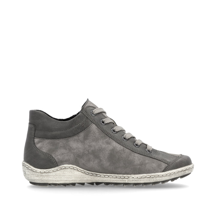 Remonte Artikelnummer R1477-42 remonte Damen Schnürschuhe mondgrau Sonderangebot der Fabrik