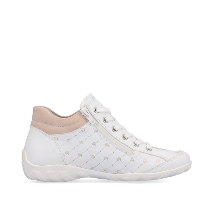 Remonte Artikelnummer R3496-80 remonte Damen Schnürschuhe reinweiß-altrosa Nur noch ein Tag übrig
