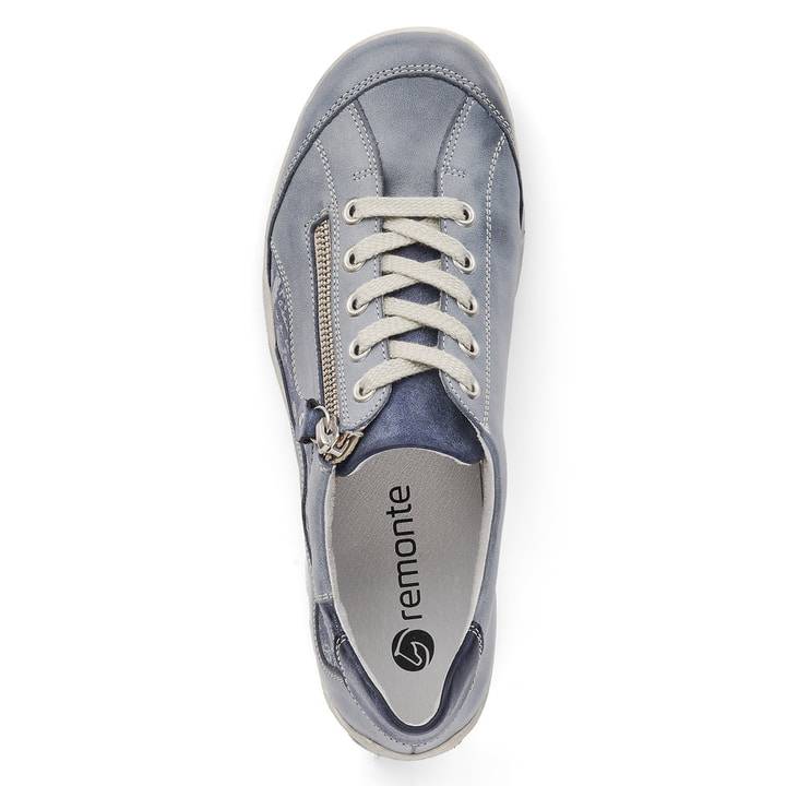 Remonte Artikelnummer R3416-14 remonte Damen Schnürschuhe blaugrau Kostenloser Versand international