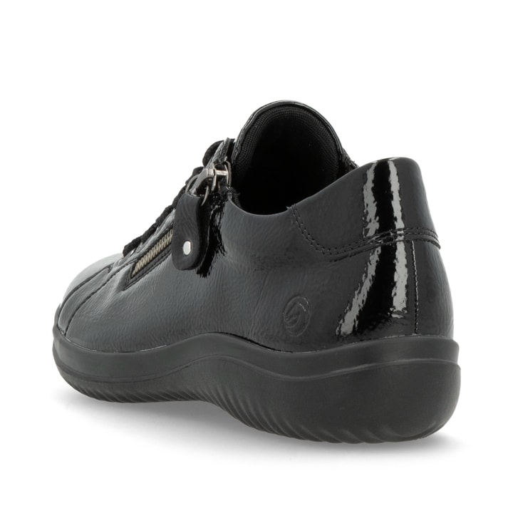Remonte Artikelnummer D1E03-01 remonte Damen Schnürschuhe glanzschwarz Begrenzt auf 3 Tage