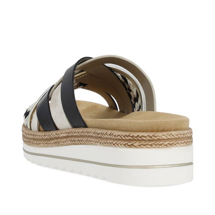 Remonte Artikelnummer D0Q50-02 remonte Damen Pantoletten schwarz-hellbeige 2025