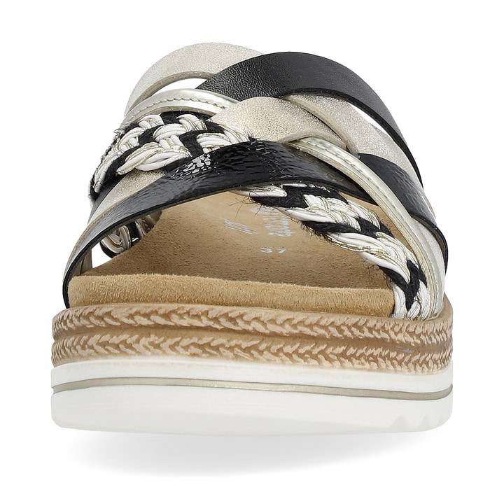Remonte Artikelnummer D0Q50-02 remonte Damen Pantoletten schwarz-hellbeige 2025