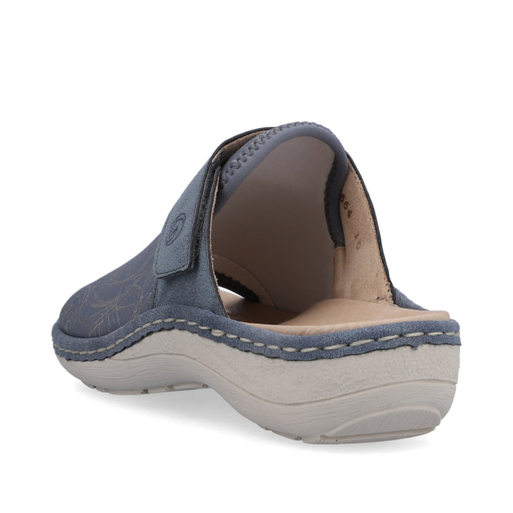 Remonte Artikelnummer D7664-10 remonte Damen Pantoletten blaugrau Fabrikverkauf
