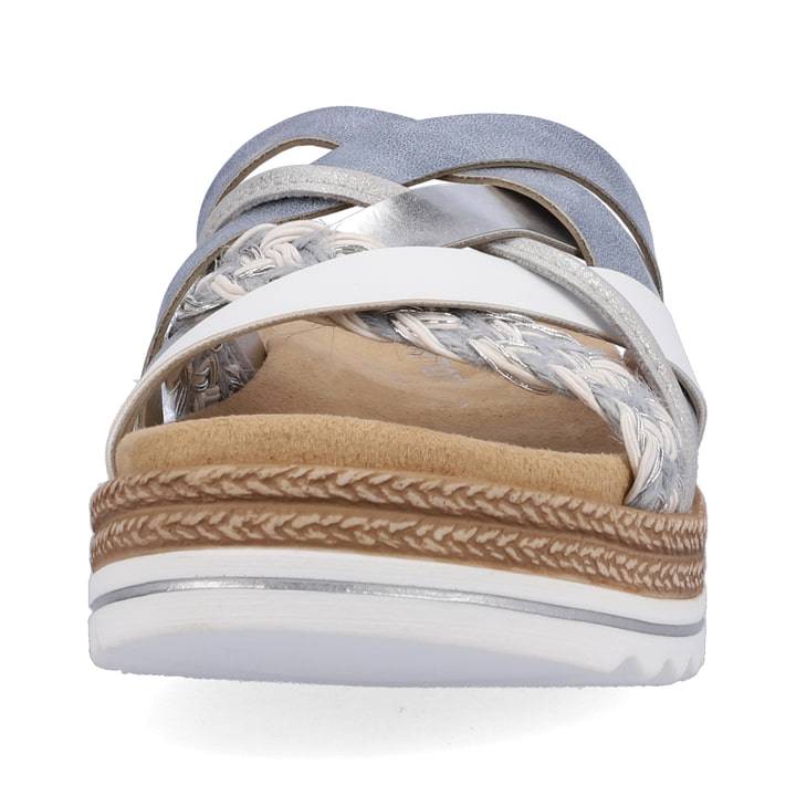 Remonte Artikelnummer D0Q50-12 remonte Damen Pantoletten pastellblau-metallic Blitzverkäufe